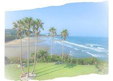 宮崎県日向市の海岸