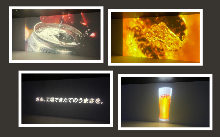 アサヒビールミュージアムツアーの様子７